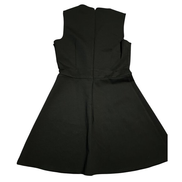 Lulu's The Simple Things Black Sleeveless Skater Dress Size Small EUC - Picture 9 of 10
